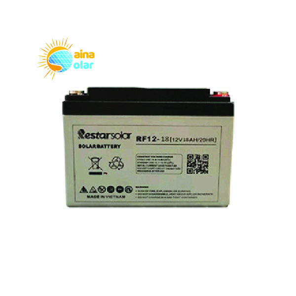 باتری 18 آمپرساعت، 12 ولت Restar solar RF12-18 نوع UPS