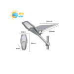 چراغ خیابانی خورشیدی GREAT SOLAR