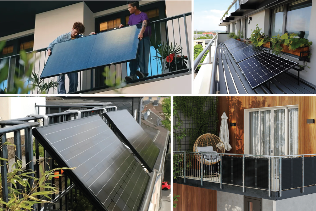 سیستم های خورشیدی بالکن در اروپا