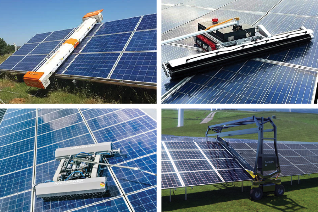 مزایای ربات های تمیز کننده پنل های خورشیدی